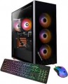 iBUYPOWER - Scale Gaming Desktop PC - AMD Ryzen 5 5500- AMD Radeon RX 6400 4GB- 16GB DDR4 RGB RAM - 1TB NVMe SSD - Black