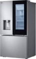 LG - Standard-Depth MAX 30.7 Cu. Ft. French Door Smart Refrigerator with InstaView - Stainless Steel