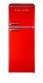 Galanz - Retro 10 Cu. Ft Top Freezer Refrigerator - Red