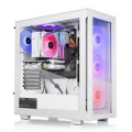 Thermaltake - LCGS View i460T V2 Gaming Desktop Intel Core i7- 14700F, 32GB DDR5 RAM, NVIDIA GeForce RTX 4060 Ti, 1TB NVMe M.2 - White