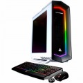 CybertronPC - Celestrium Desktop - AMD Ryzen 5 1600X - 16GB Memory - NVIDIA GeForce GTX 1080 - 250GB SSD + 3TB Hard Drive - White