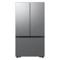 Samsung - Open Box 27 cu. ft. 3-Door French Door Counter Depth Smart Refrigerator with Dual Auto Ice Maker - Fingerprint Resistant Stainless Look--6571462