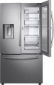 Samsung - 27.8 Cu. Ft. French Door Refrigerator - Stainless steel