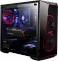 CybertronPC - CLX SET Desktop - Intel Core i5 - 8GB Memory - 1TB Hard Drive + 120GB Solid State Drive - Black/Red