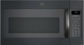 GE - 1.9 Cu. Ft. Over-the-Range Microwave - Black Slate