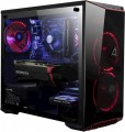 CybertronPC - CLX SET Desktop - Intel Core i7 - 16GB Memory - 2TB Hard Drive + 120GB Solid State Drive - Black/Red