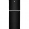 Whirlpool - 16.3 Cu. Ft. Top-Freezer Refrigerator with Flexi-Slide Bin - Black-6564560