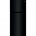 Frigidaire - 20 Cu. Ft. Top-Freezer Refrigerator - Black