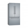 Bosch - 800 Series 20.8 Cu. Ft. French Door Counter-Depth Refrigerator - Stainless steel