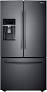 Samsung - 22.5 cu. ft. Counter Depth French Door Fingerprint Resistant Refrigerator with CoolSelect Pantry - Black Stainless Steel