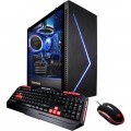 iBUYPOWER - Slate Desktop - Intel Core i5 - 8GB Memory NVIDIA GeForce GTX 1060 - 1TB Hard Drive + 240GB Solid State Drive - Black