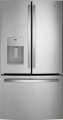 GE - 25.6 Cu. Ft. Fingerprint Resistant French Door Refrigerator - Stainless steel