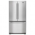 Maytag - 20 cu. ft. French Door Refrigerator with PowerCold Feature - Stainless Steel