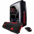 iBUYPOWER - Desktop - Intel Core i5 7640X - 16GB Memory - AMD Radeon RX 580 - 240GB Solid State Drive + 1TB Hard Drive - Black/Red