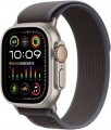 Apple Watch Ultra 2 (GPS + Cellular) 49mm Titanium Case with Blue/Black Trail Loop - M/L - Titanium