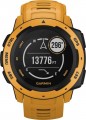 Garmin - Instinct Smartwatch Fiber-Reinforced Polymer - Sunburst with Sunburst Silicone Band