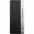 HP - EliteDesk Desktop - Intel Core i7 - 8GB Memory - 256GB Solid State Drive - Black/Silver