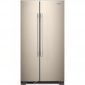 Whirlpool - 25.1 Cu. Ft. Side-by-Side Refrigerator - Sunset Bronze