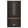 KitchenAid - 25 cu. ft. French Door Refrigerator with Interior Water Dispenser - Black Stainless Steel