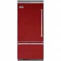 Viking Professional 5 Series Quiet Cool 20.4 Cu. Ft. Bottom-Freezer Built-In Refrigerator - Apple red