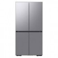 Samsung - Bespoke 29 Cu. Ft. 4-Door Flex French Door Refrigerator with Beverage Center - Stainless Steel