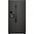 Whirlpool 21.4 Cu. Ft. Side-by-Side Refrigerator - Black