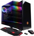 CyberPowerPC - Gaming Desktop - AMD Ryzen 3-Series - 8GB Memory - NVIDIA GeForce GT 1030 - 1TB Hard Drive + 120GB Solid State Drive - Black