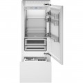 Bertazzoni - 11.5 Cu. Ft. Bottom-Freezer Refrigerator - Stainless steel