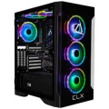 CLX - SET Gaming Desktop - AMD Ryzen 7 9800X3D - 32GB DDR5 5600 Memory - GeForce RTX 4070 - 1TB NVMe M.2 SSD - Black