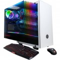 CyberPowerPC - Desktop - Intel Core i7 - 16GB Memory - NVIDIA GeForce GTX 1060 - 2TB Hard Drive + 240GB Solid State Drive - White