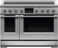 Fisher & Paykel - Professional 6.9 cu ft freestanding electric induction range, self-cleaning - Stainless Steel