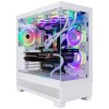 CLX - SET Gaming Desktop - AMD Ryzen 9 9950X - 64GB DDR5 5600 Memory - GeForce RTX 4080 SUPER - 2TB NVMe M.2 SSD - White