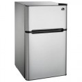 Igloo - 3.2 Cu. Ft. Mini Fridge Stainless steel