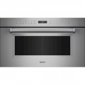 Wolf - M Series Professional 1.6 Cu. Ft. Drop-Down Door Microwave Oven with Sensor Cooking