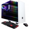 CyberPowerPC - Gamer Xtreme Gaming Desktop - Intel Core i3-9100F - 8GB Memory - AMD Radeon RX 580 - 1TB HDD + 240GB SSD - White