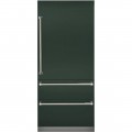 Viking - Professional 7 Series 20 Cu. Ft. Bottom-Freezer Built-In Refrigerator - Blackforest Green