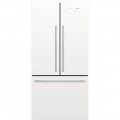 Fisher & Paykel - ActiveSmart 16.9 Cu. Ft. French Door Counter-Depth Refrigerator - White