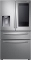 Samsung Family Hub 22.2 Cu. Ft. 4-Door French Door Counter-Depth Refrigerator - Fingerprint Resistant Stainless steel