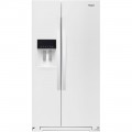 Whirlpool - 20.6 Cu. Ft. Side-by-Side Counter-Depth Refrigerator - White