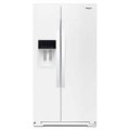 Whirlpool - 28 Cu. Ft. Side-by-Side Refrigerator with In-Door Ice & Water - White