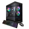 iBUYPOWER - Y40 Black Gaming Desktop PC - AMD Ryzen 7 9800X3D, AMD Radeon RX 7800 XT 16GB, 32GB DDR5 RGB,2TB NVMe - Black