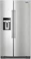 Maytag - 20.6 Cu. Ft. Side-by-Side Refrigerator - Stainless Steel