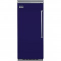 Viking - Professional 5 Series Quiet Cool 22.8 Cu. Ft. Refrigerator - Cobalt blue