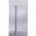 Monogram - 25.4 Cu. Ft. Side-by-Side Built-In Refrigerator - Stainless steel