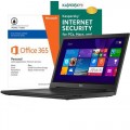 Dell Inspiron I3543-5752BLK Laptop with Internet Security Software & Microsoft Office Package