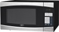 Oster - 1.4 Cu. Ft. Mid-Size Microwave - Stainless steel