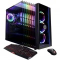 CyberPowerPC - Gaming Desktop - AMD Ryzen 5-Series - 8GB Memory - NVIDIA GeForce RTX 2060 - 2TB Hard Drive + 240GB Solid State Drive - Black