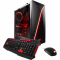 iBUYPOWER - Desktop - Intel Core i7 7700K - 16GB Memory - NVIDIA GeForce GTX 1060 - 120GB Solid State Drive + 2TB Hard Drive - Black/red