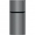 Frigidaire - 20 Cu. Ft. Top-Freezer Refrigerator - Black stainless steel