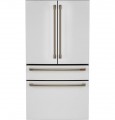 Café - 28.7 Cu. Ft. 4 Door French Door Refrigerator with Dual Dispense Auto Fill Pitcher - Matte White